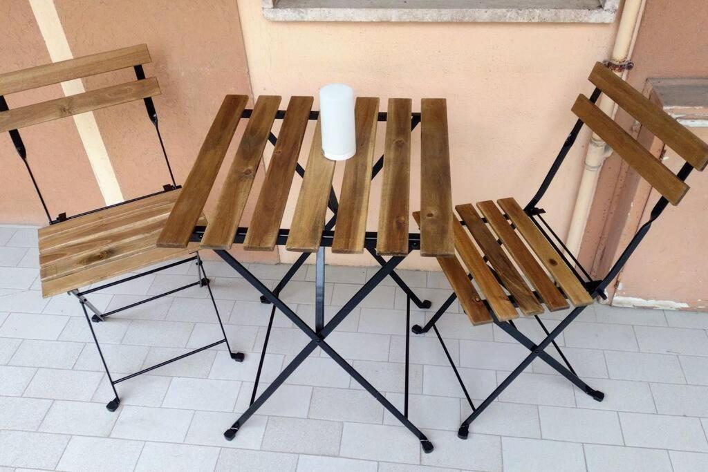 Appartamento Mama Monolocale Terrazzo Vista Mare Ventimiglia Bagian luar foto